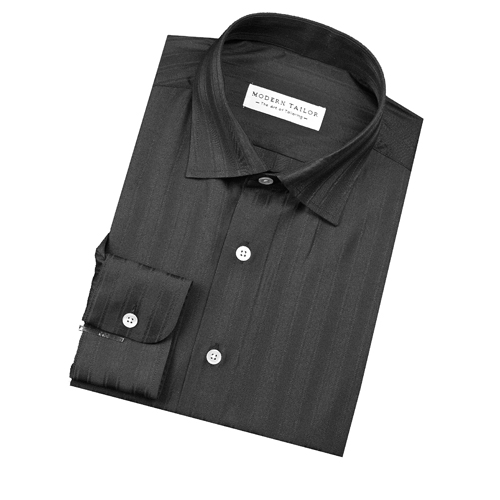 Modern Tailor | #A153-7 Black Stripes dress shirts