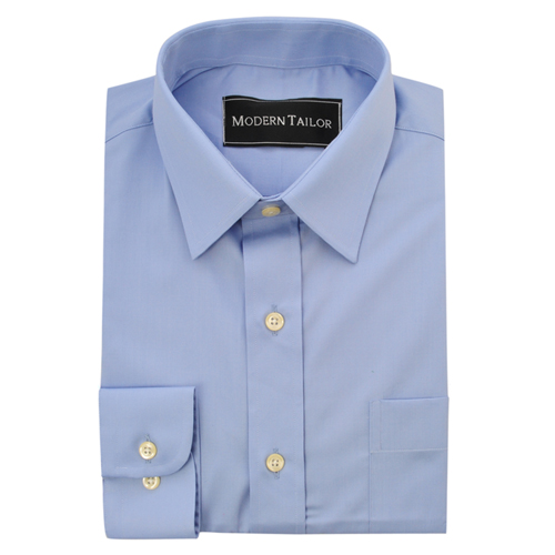 Modern Tailor | #S63 Blue Sky plain dress shirts