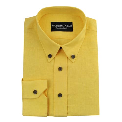 Modern Tailor | #v168 Jaune dress shirts